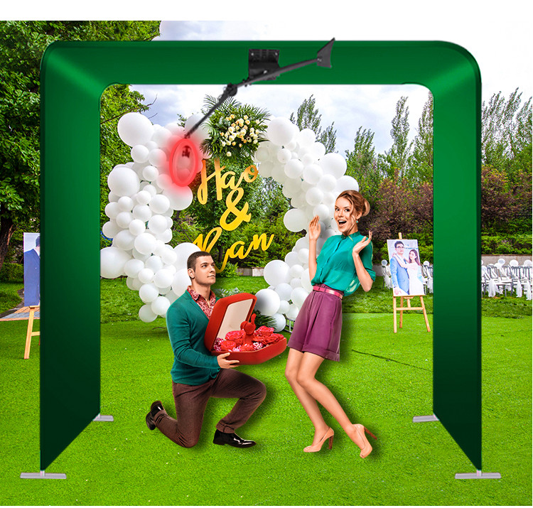 Automatic Overhead 360 Booth Picture Booth Machine Photobooth Top Spinner Remote