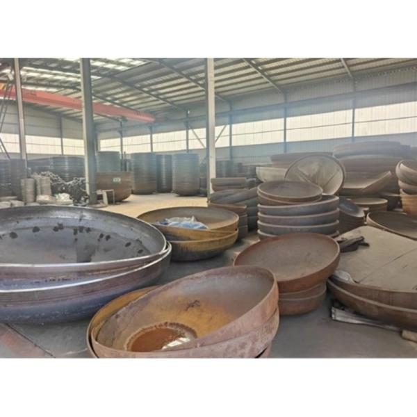 Welding Connection Carbon Steel Pressure Vessel Tank Circle Head Hemispherical
