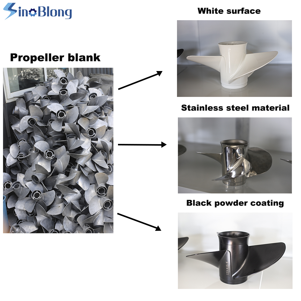 Four-stroke Two-stroke Water-cooled Outboard Motor Marine Propeller Investment Casting Parts
