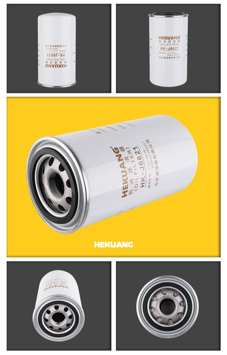 J6621 Spin On Oil Filter Engine Oil Filter 3932217 For Engineering Machinery
