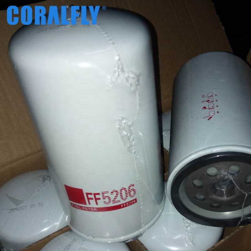 Ff5206 P556916 BF5810 Fleetguard Diesel Engine Fuel Filter Spin - On Secondary