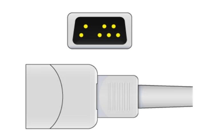 Med Accessories Factory Adhesive Disposable Pulse Oximeter Finger Probe Length 90cm White Color