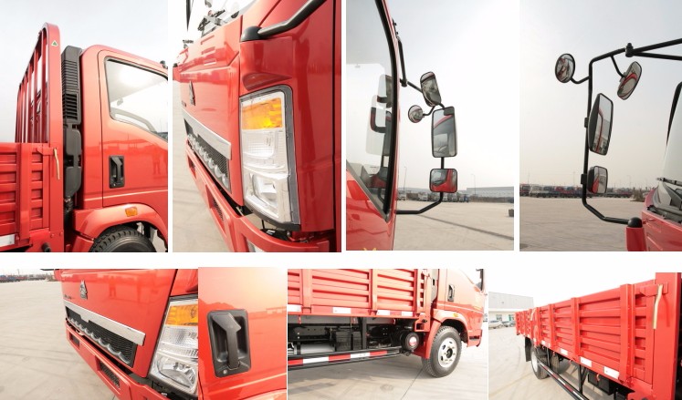 SINOTRUK HOWO 5 ton 4x2 light mini small cargo truck