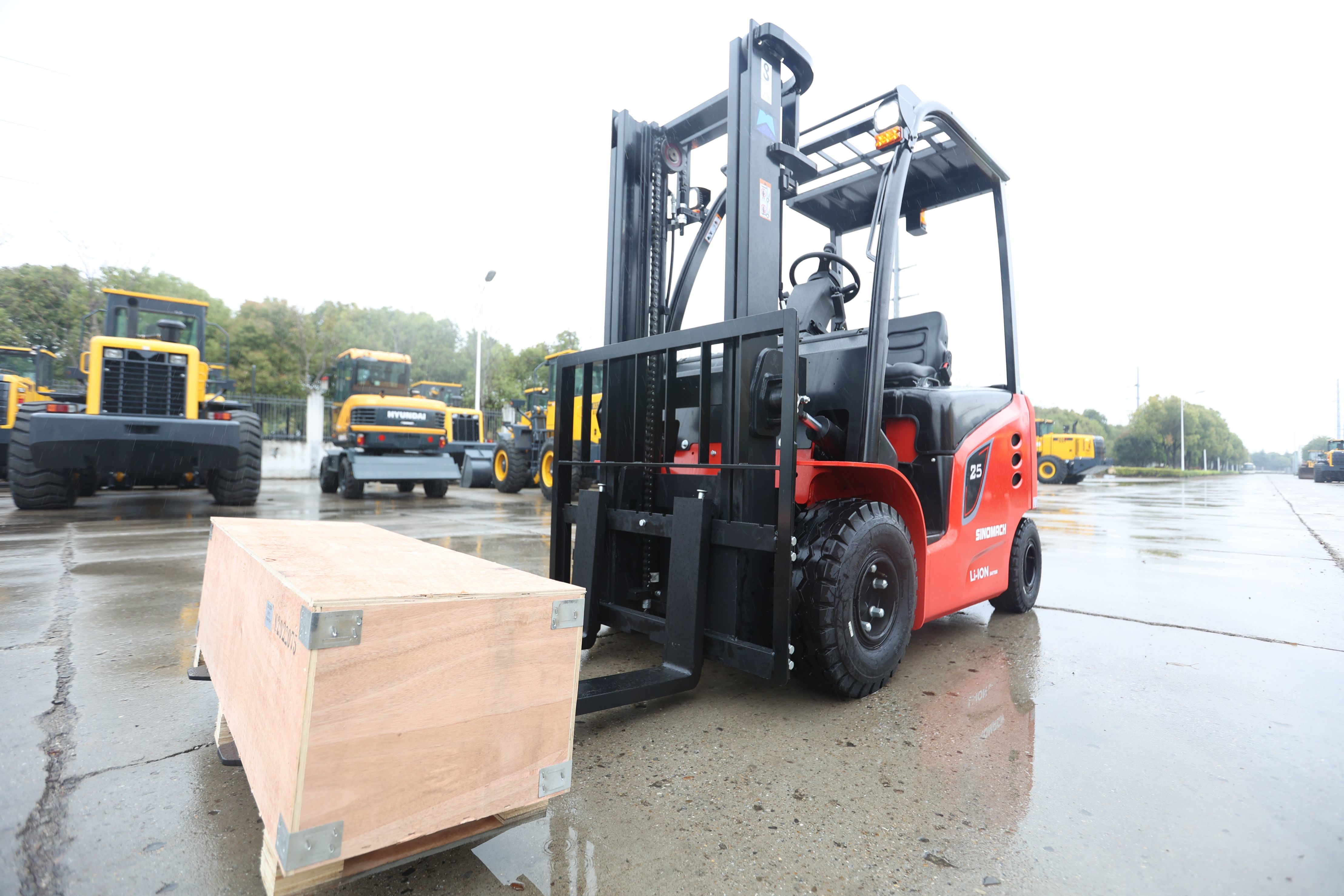 4 Wheel Forklift Truck Warehouse CPCD10N Compact Electric Forklift
