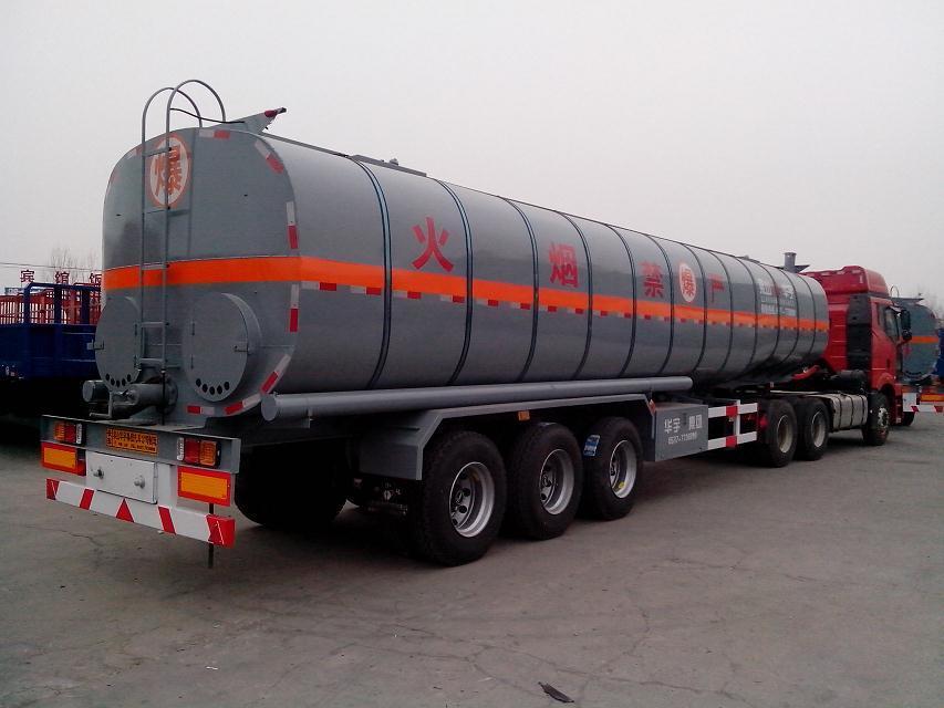 45000 Liters Stainless Steel Fuel Tanker Trailer for Tri-Axle Bitumen Tanker Truck Trailer