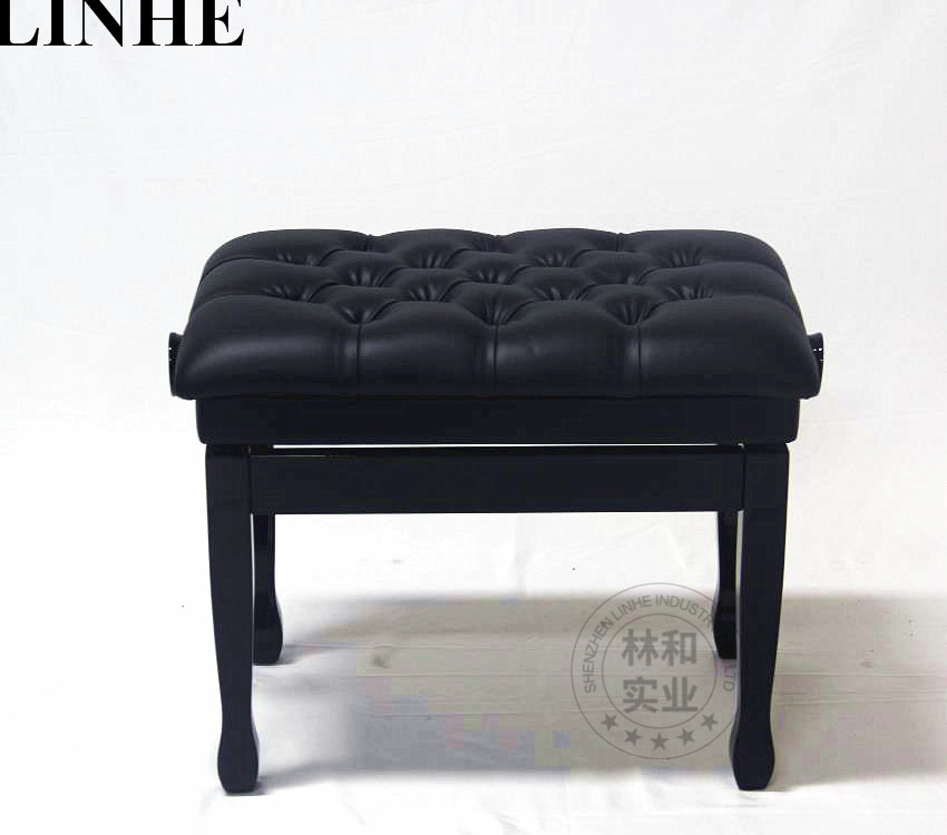 best price wholesale standard artist piano wholesale bench Black Piano Pedal Extender Bench for Kids with 2 Pedals Adjus