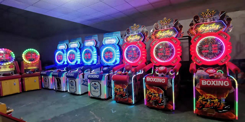 Tickets Redemption Boxing Punch Machine For Boxer Training Amusement Center