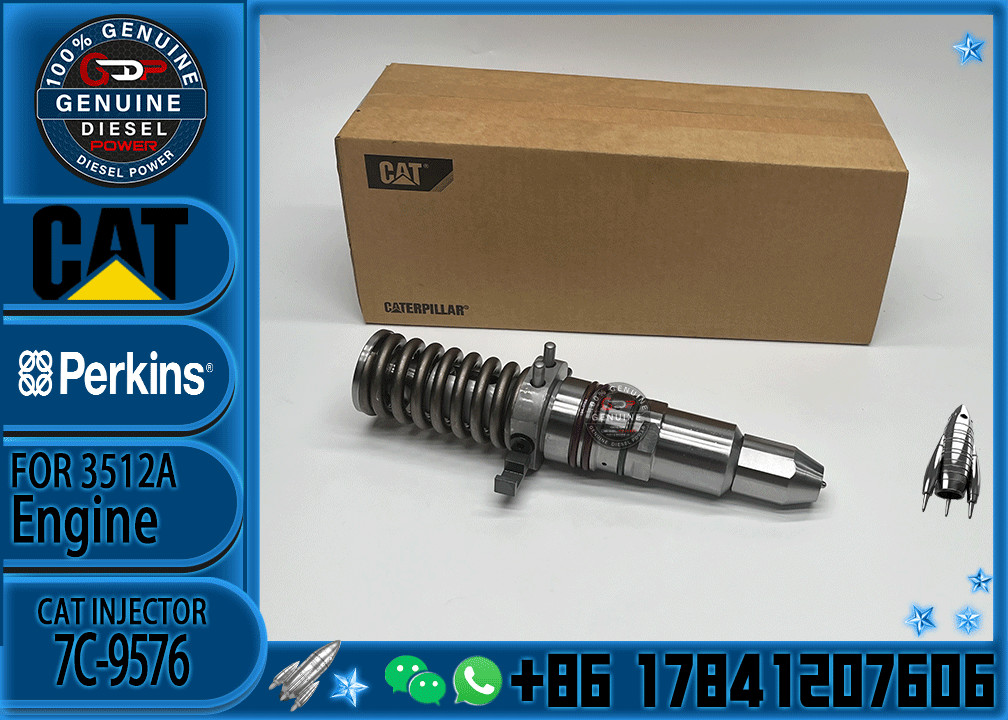 High Quality Fuel Injector Assembly 61-4357 7E2269 7C-9576 0R-1759 For Caterpillar Cat 3508 3512 3516 3524
