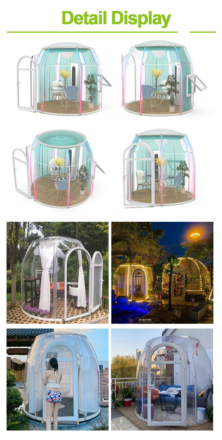 2.5m Diameter Bubble Tent House CE Certificate Dome Tent House