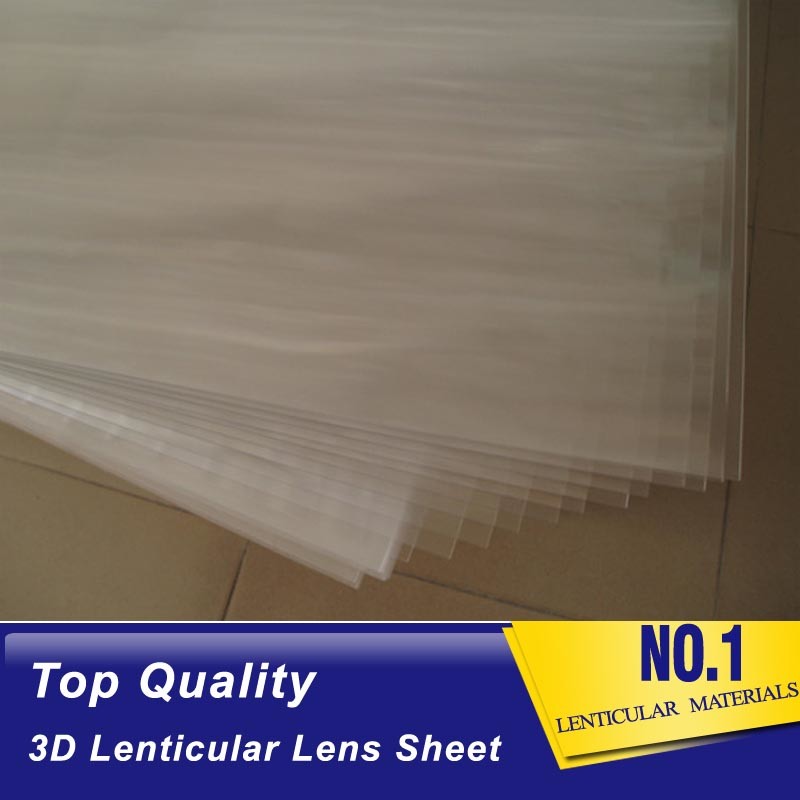 Transparent different LPI lenticular sheets High Quality PET 75 lpi 3d Lenticular Lens Sheet sale and export Lithuania