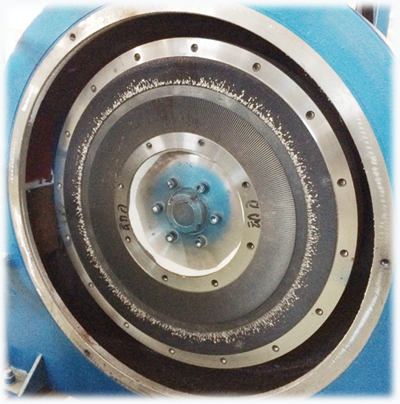 PP PE Pulverizer Machine For Plastic ABS Disk Mill Pulverizer