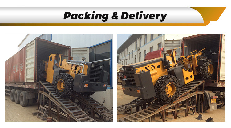 ISO 1.6 Ton Mine Wheel Loader Mining Construction Equipment BJ918