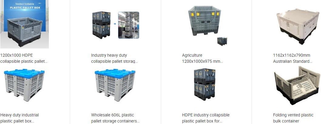 100% Virgin HDPE wear-resistant anti-slip stackable plastic pallet, China Manufacturer accept custom standard stacking p