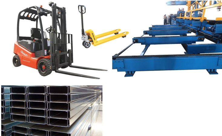 stacker of C purline