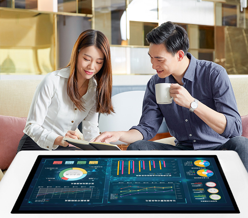 Smart Interactive Touch Screen Coffee Table Capacitive Multi Touch 43in