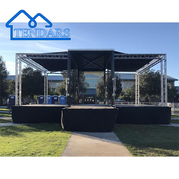 Aluminum Stage Lighting Trusses , Easy To Install Outdoor Performance Aluminum