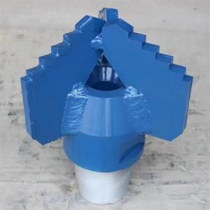 203mm 3 Wings Step Drag Bit with Thread 3 1/2′′ API Reg for Soft Rock Drilling