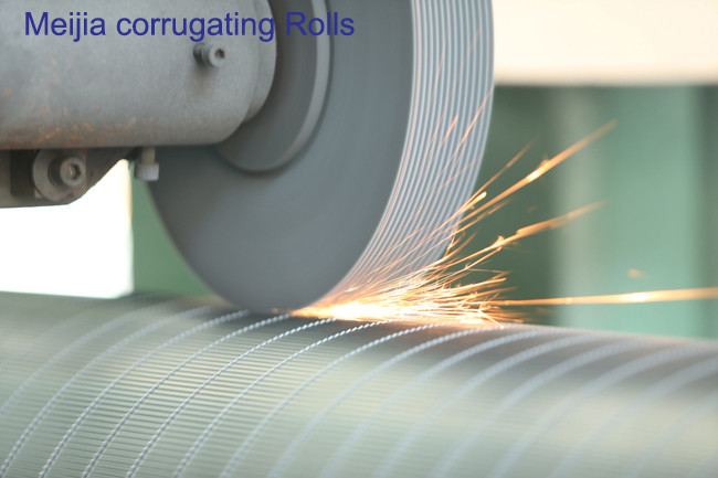 Single Facer C Flute Tungsten Carbide Corrugating Rolls