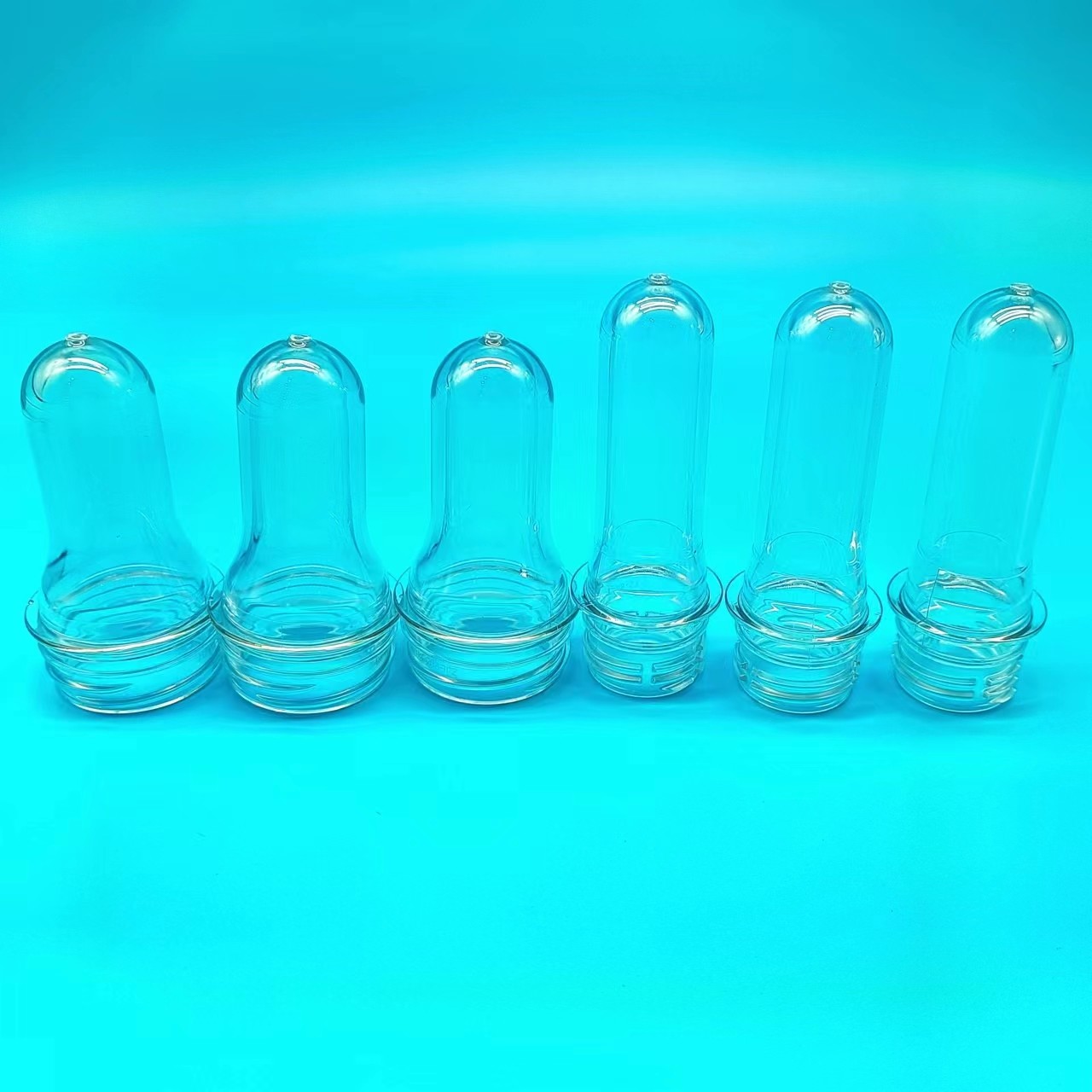25g Transparent PET Preform 500ml/L with ±0.05mm Accuracy