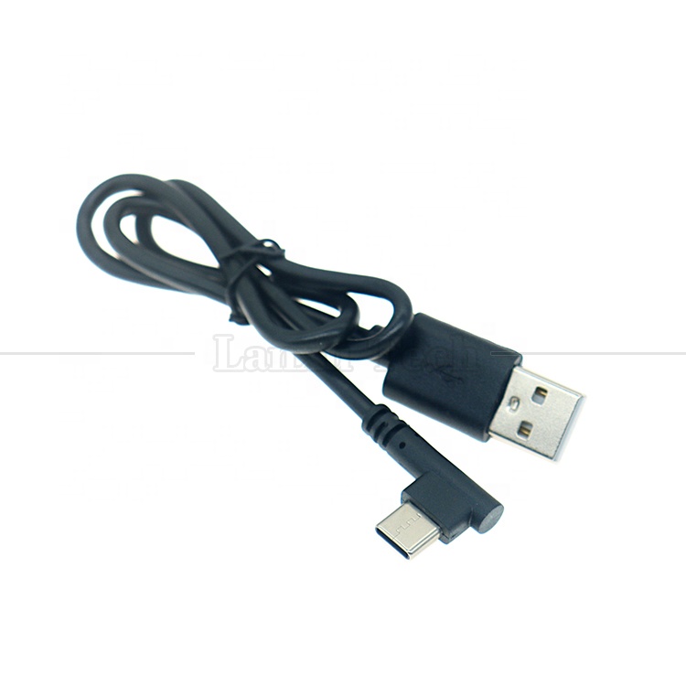 1M 2M 3M Sync Data Charging 90 Degree Angle USB C Charger Cable for Phone Tablet