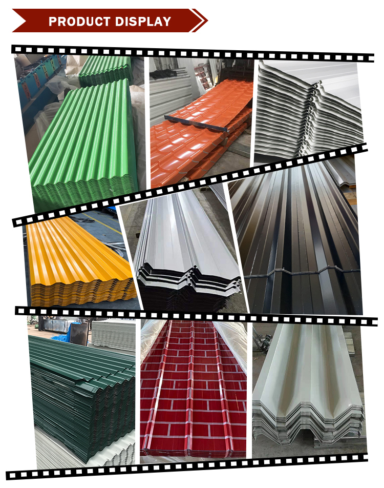 direct RAL color PPGI galvanized corrugated steel plate with CE certification