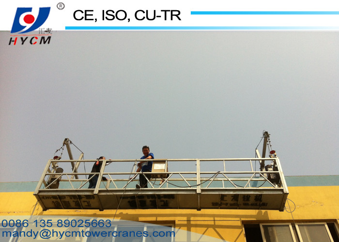 ZLP800 Aluminum Electric Scaffolding 800kg Aluminum Suspended Platform for sale
