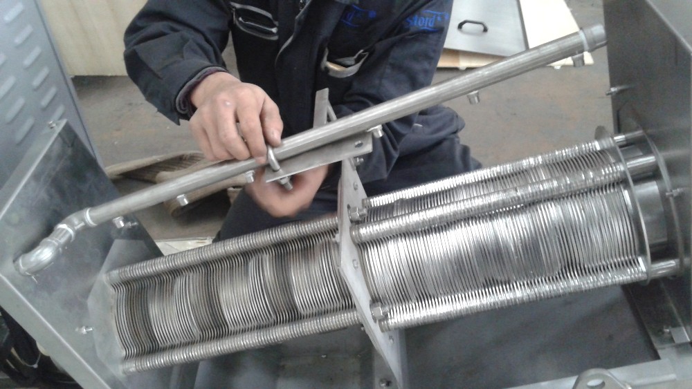 45KW Stainless Steel Volute Dewatering Press For Sludge