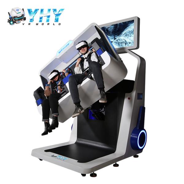 5.0kw VR 360 Simulator VR Game Machine 2 Seats 9d VR Chair Motion Simulator For