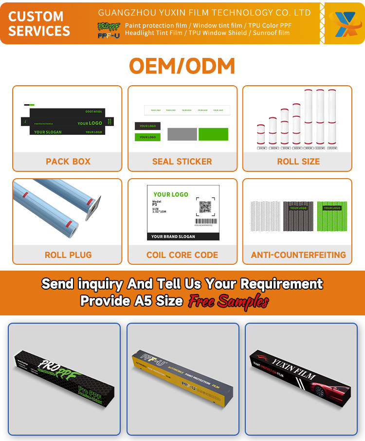 Self Healing TPU Car Paint Protection Film 1.83x15M 72 Inchx50 Feet Car PPF Film
