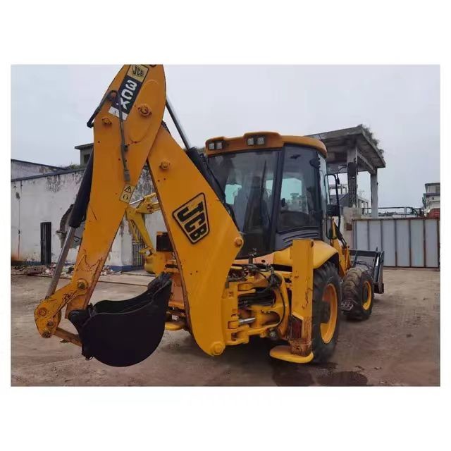Used JCB Backhoe Loader Is A Multifunctional Construction Machinery From China