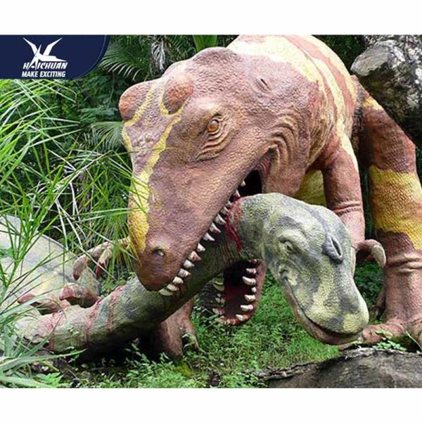 Moveable Realistic Dinosaur Models For Museum Exhibition / Life Like Garden