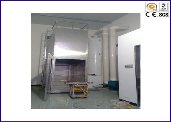 UL1685 CE Vertical Flammability Tester , 2 Holder Building Material Testing