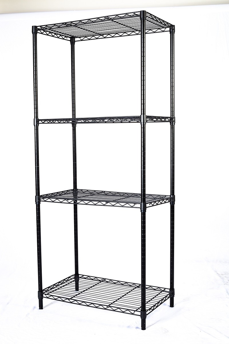 Customized ESD Storage 4 Layers Shelf Trolley Wire Mesh shelving Cart