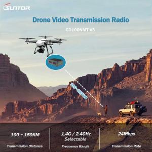 CD100NMT Drone Data Link TDD-OFDM Drone Video COFDM Ethernet Transmitter and