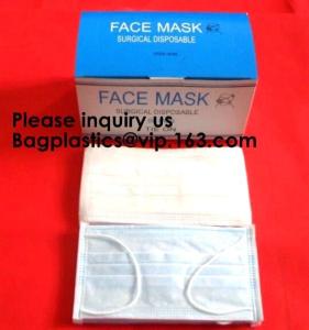  Disposable Earloop Face Masks - Antiviral, Allergy and Flu Protection - Protect Your Health from Pollution, Dust, Germs Manufactures
