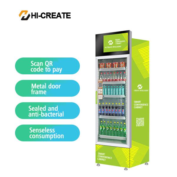 Large capacity automatic soda drink a cup of noodles vending machine combined