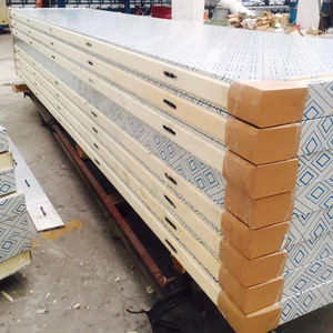 960mm Polyurethane Foam Sandwich Panels Cold Room Wall Panel For Cold Storage