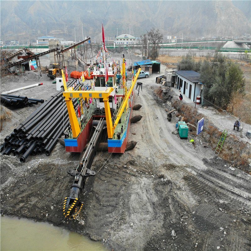 Diesel Engine Water Flow 4000m3 Cutter Suction Dredger