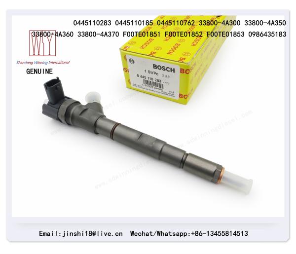 BOSCH GENUINE AND NEW FUEL INJECTOR 0445110185 0445110283 0445110762 FOR HYUNDAI
