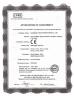 Hangzhou Yeed Machinery Co., Ltd Certifications