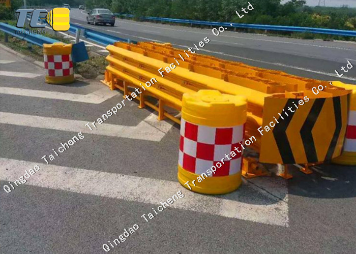 Steel Material Anti Collision Road Traffic Safety Crash Barrier Crash Cushions
