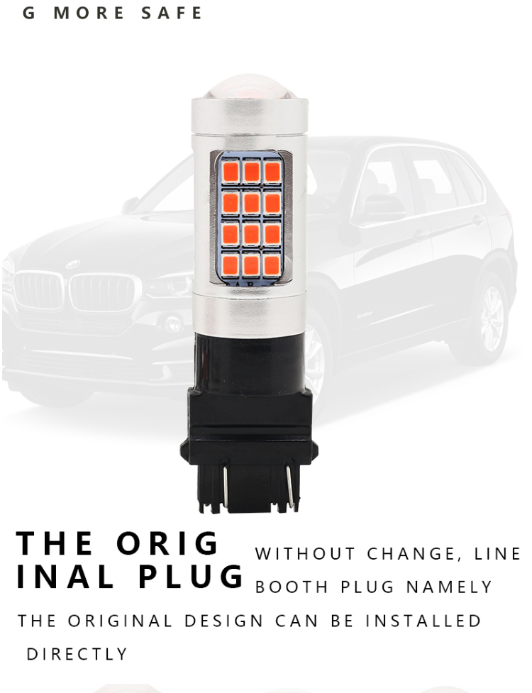 Three Times 2835 Car Turn Signal Lights Car Brake Led Turn Signal Flasher