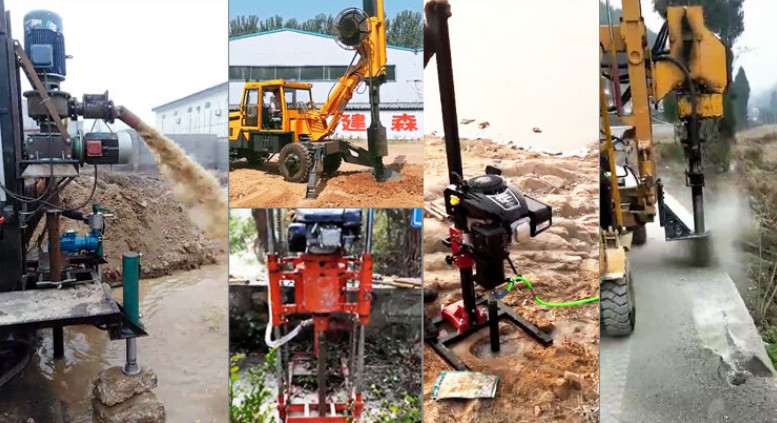 OEM Portable XY-1A 150 Meters Small Borewell Machine Hydraulic
