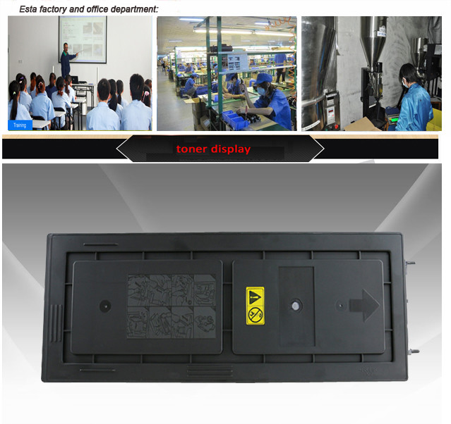 Mita TK-675 Black Kyocera Toner Cartridge For KM 3060 Printing Pages Up To 20000