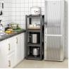 Buy cheap 4 Tiers Double Column KD Structure Steel Shelf Rack from wholesalers