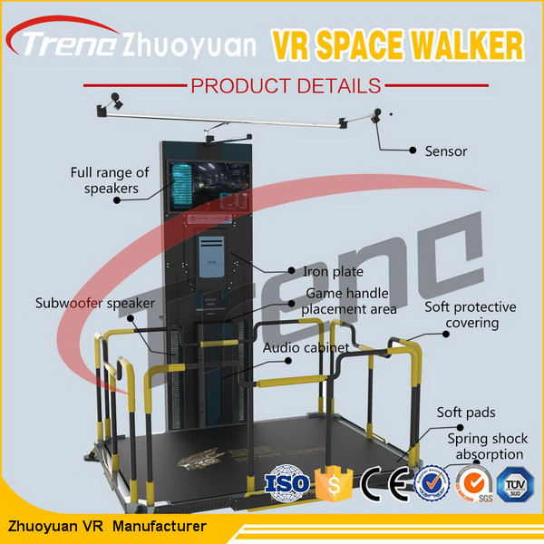 Shooting Battle Game Equipment VR Space Walk With HTC Vive And Virtual Reality Games