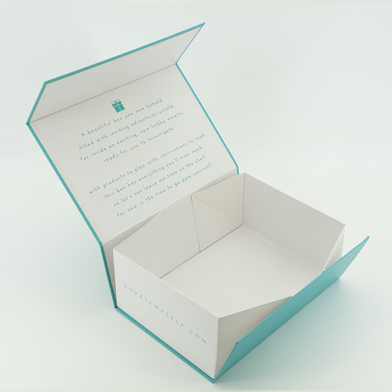 Paperboard Custom Design Collapsible Folding Magnetic Gift Box for Other Gift Craft