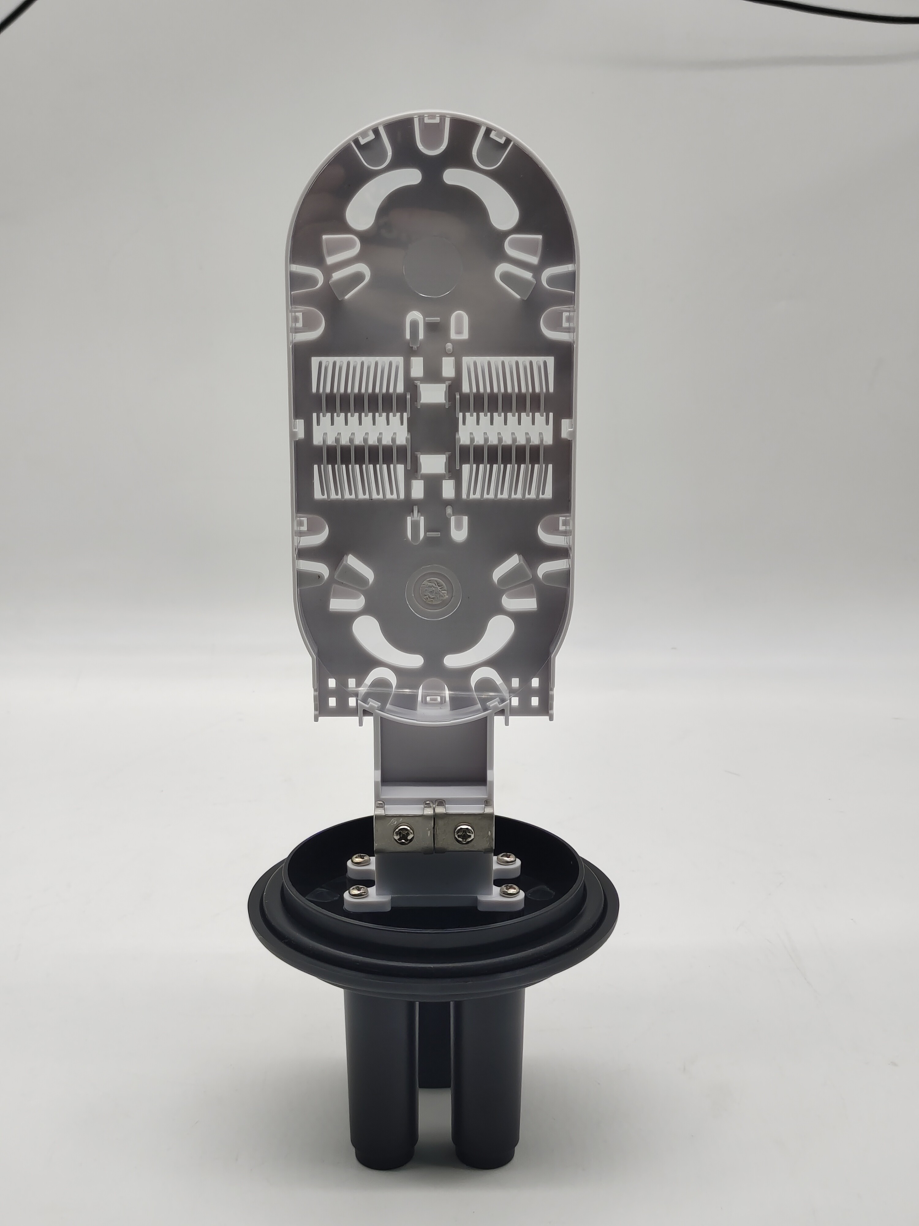 IP68 72 96 Cores Dome Fiber Optic Splice Closure Heat Shrink Manhole Optical Splicing Joint Box