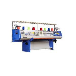 China Computerized Flat Collar Knitting Machine Fully Jacquard on sale