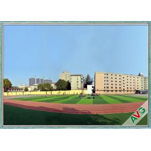 Waterproof Smooth Surface Soccer Artificial Grass PP + Net Backing Material